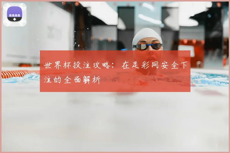 世界杯投注攻略：在足彩网安全下注的全面解析